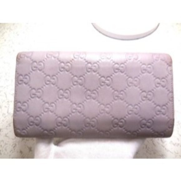 Gucci Lavender Purple XL Embossed G Logo - Picture 2 of 11